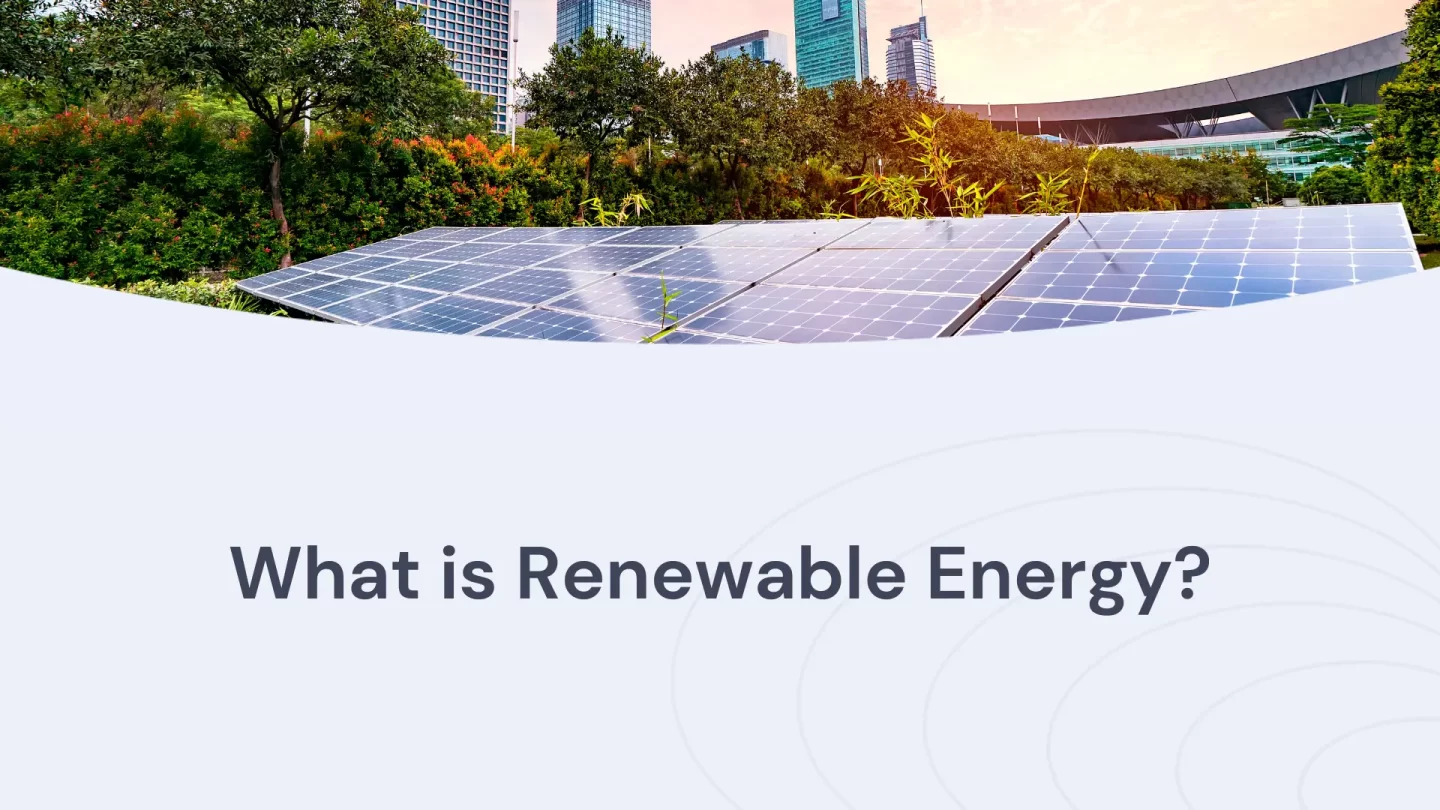 What is renewable energy