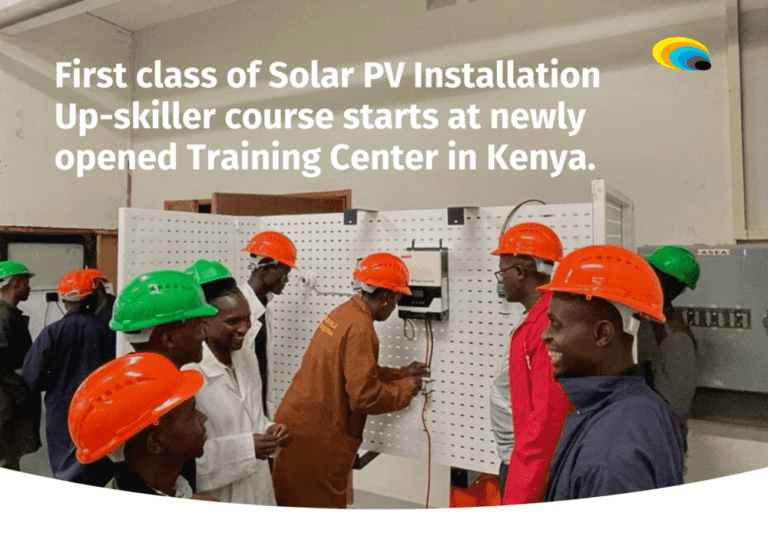 opening of first training center in africa | wts energy