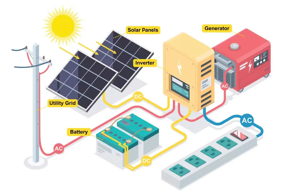 Qué es un inversor solar