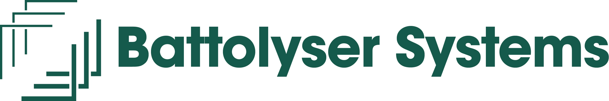 Battolyser Systems logo in dark green