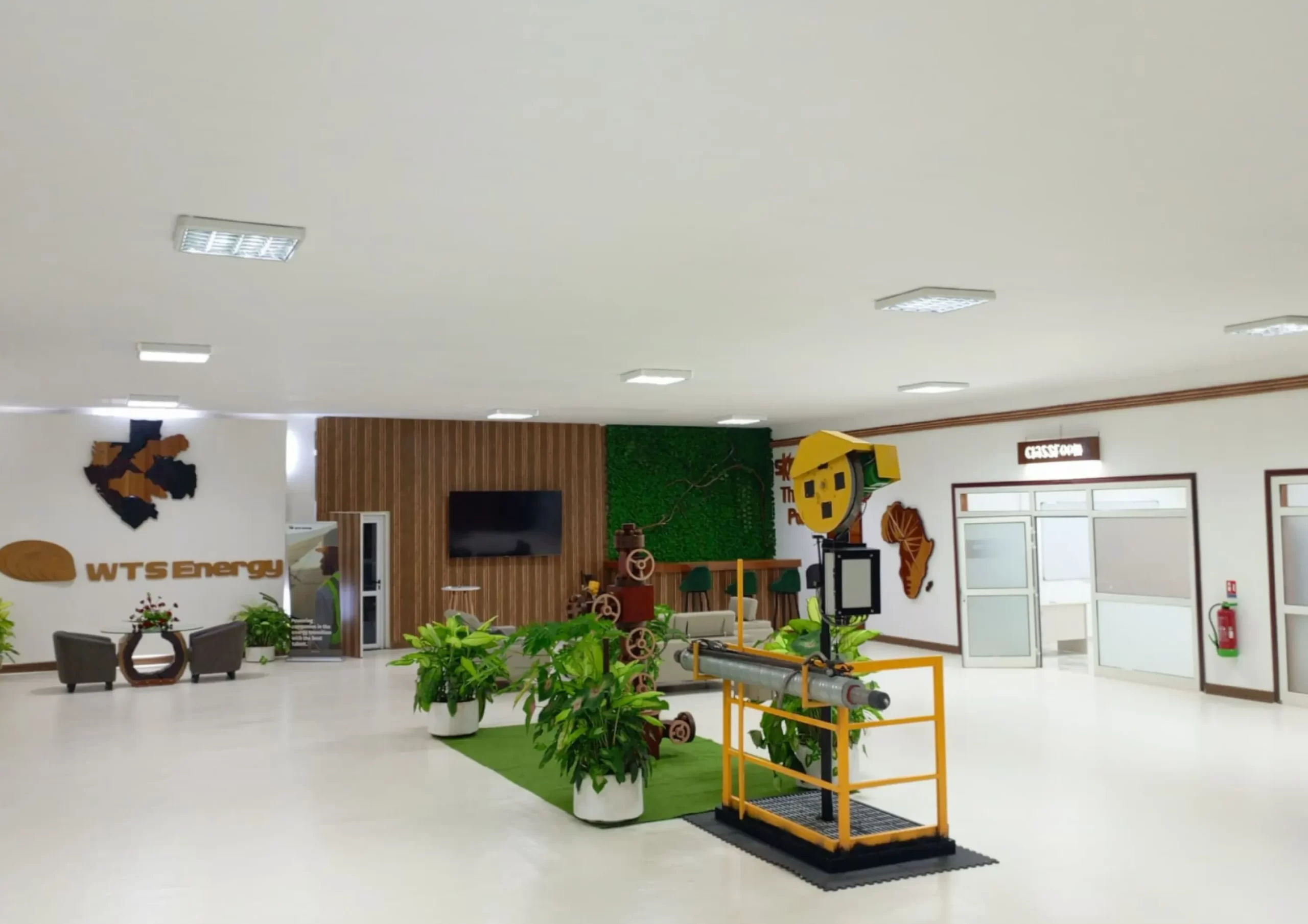 WTS office in Gabon