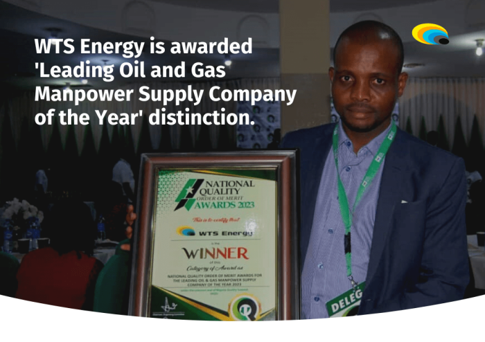 award for oil and gas recruitment in nigeria | wts energy